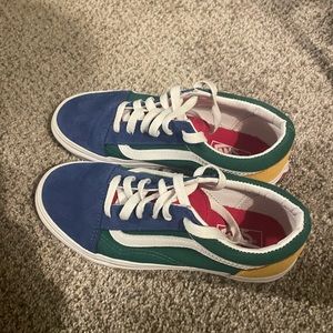 multi color vans NWOT